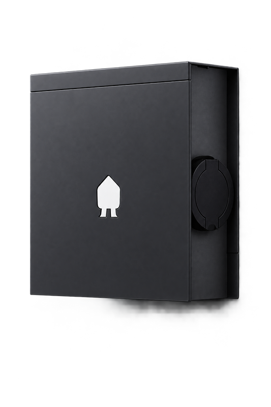 Smappee EV WALL tot 22kW  1 / 3 phase zwart