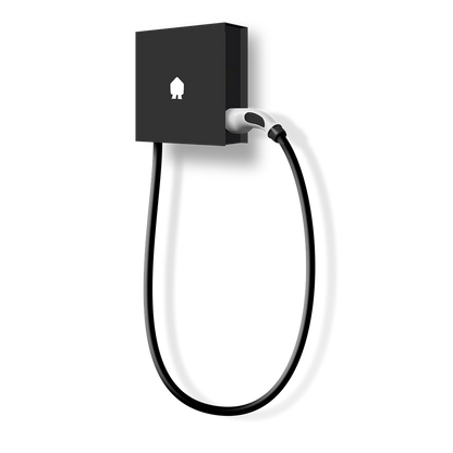 Smappee EV WALL 22kW 8m zwart