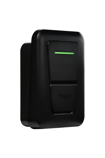 ⚡Hager Witty One 11kw Zwart socket