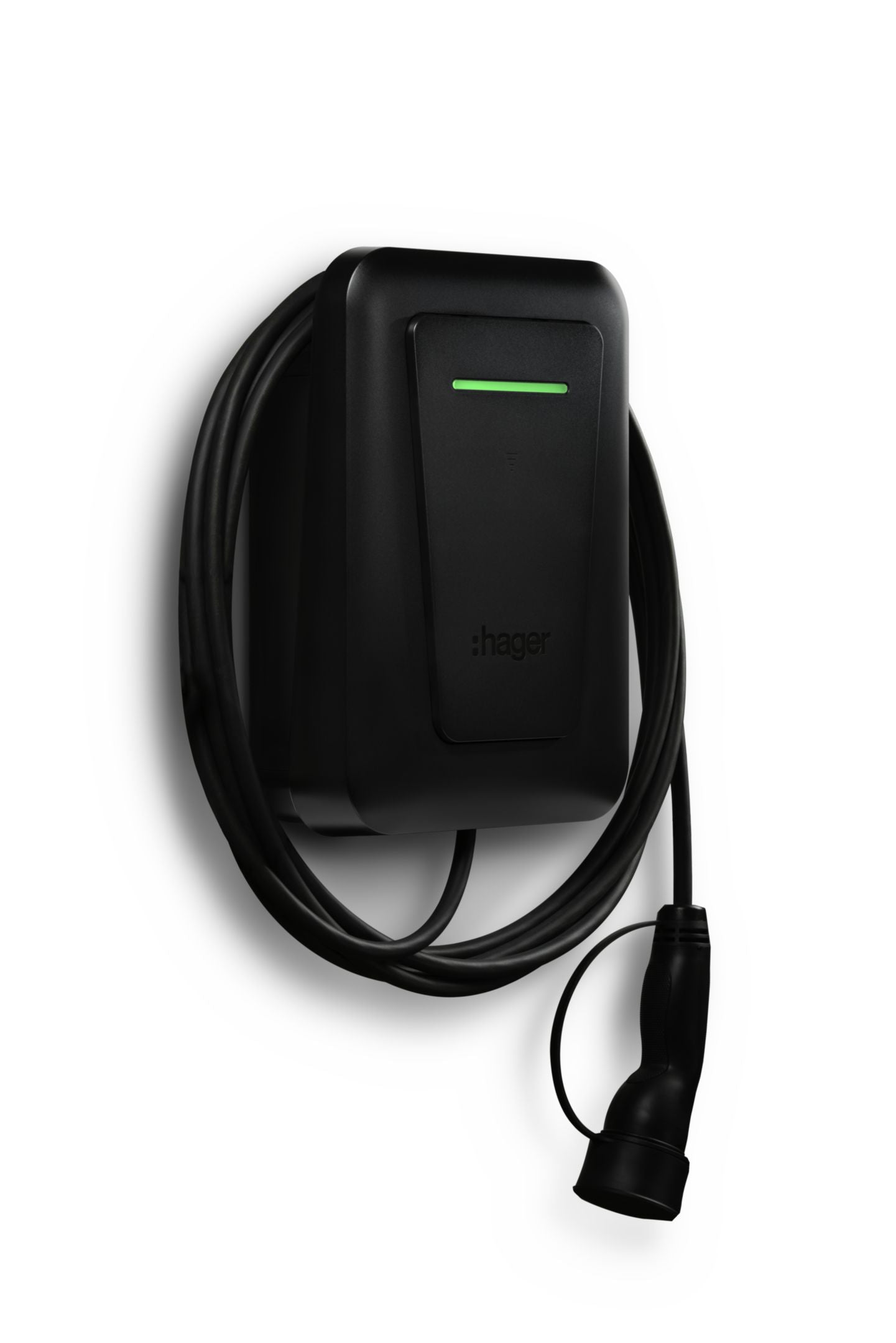 ⚡ Hager Witty Plus 22 kW Laadstation met 6,5 m Kabel | OCPP & MID (XVL122C)