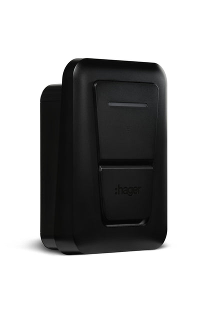 Hager Witty Plus 22 kW Laadstation met Type 2-Socket | OCPP & MID (XVL122S)