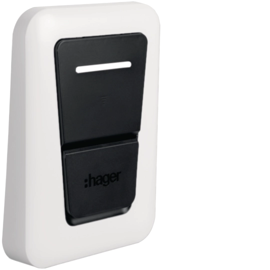 Hager Witty One/Plus/Pro Volet de protection (Blanc)