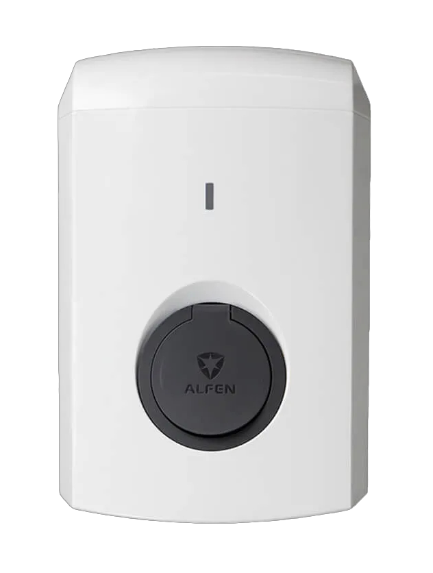 Alfen Eve Single S-line 11kW MID Prise (Blanc)
