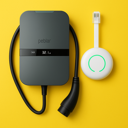 Peblar Home 11 kW  5m+ HomeWizard P1 Meter – Complete laadoplossing voor thuis