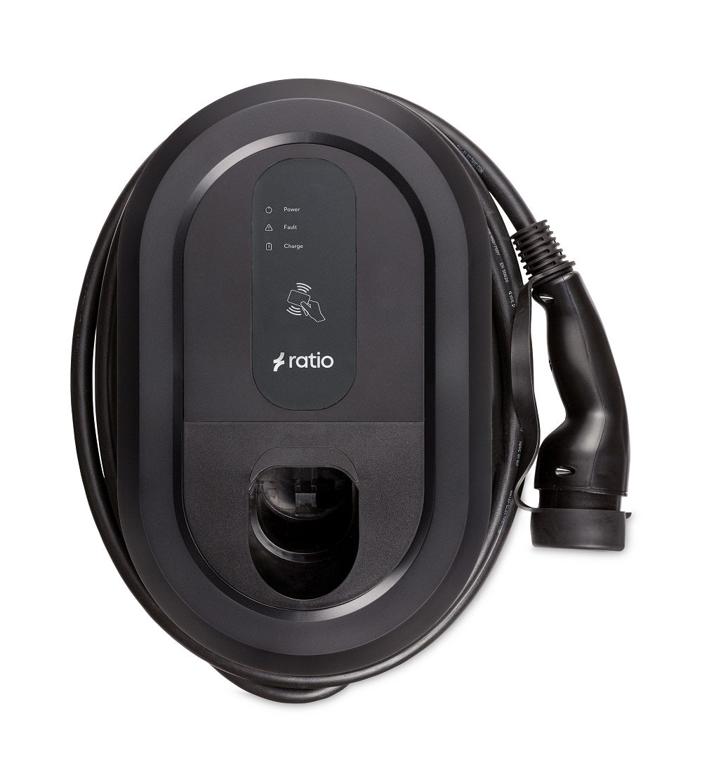 Ratio io6 11-22kw 5 of 7 meter E-flux (zakelijk verekenen) + Optie 4g SIM-kaart - Slimmelaadpunt.nl