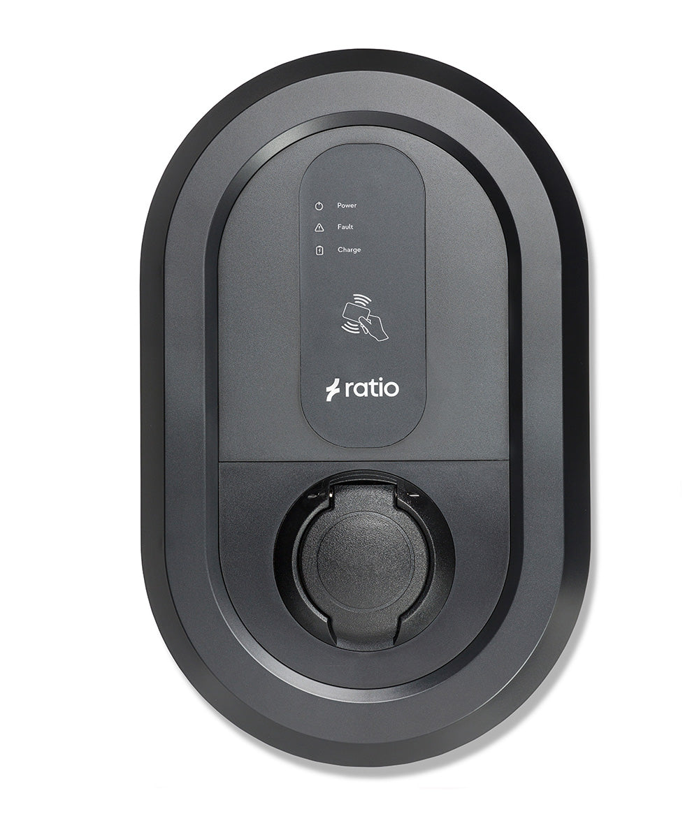 Ratio io6 Socket 11-22kw E-flux (zakelijk verrekenen) + Optie 4G SIM-kaart - Slimmelaadpunt.nl